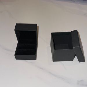 FAUX LEATHER RING GIFT BOX JEWELRY GIFT BOX